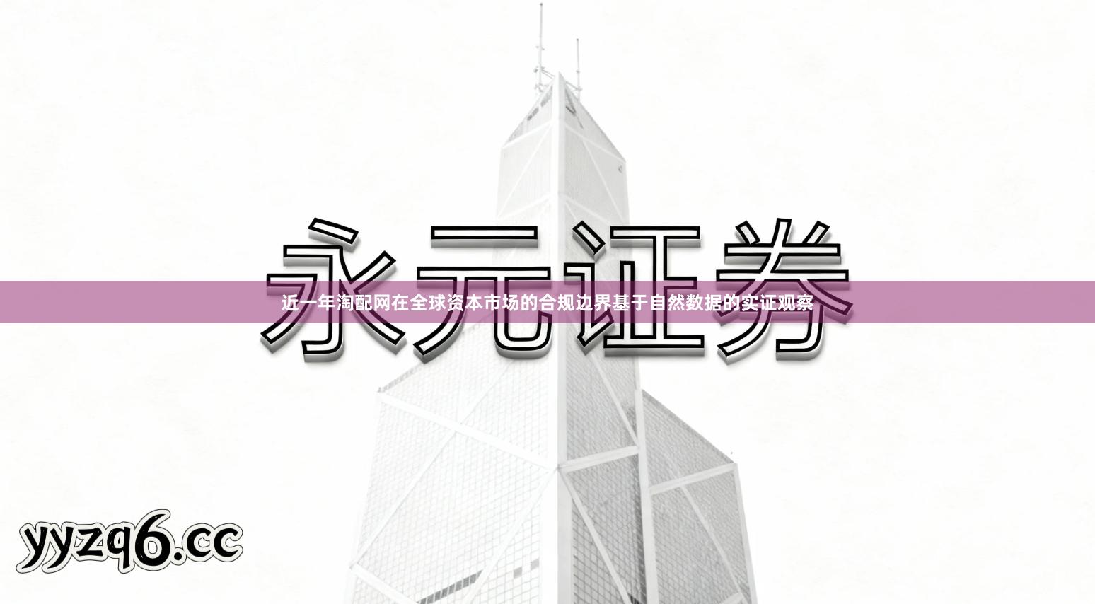 近一年淘配网在全球资本市场的合规边界基于自然数据的实证观察